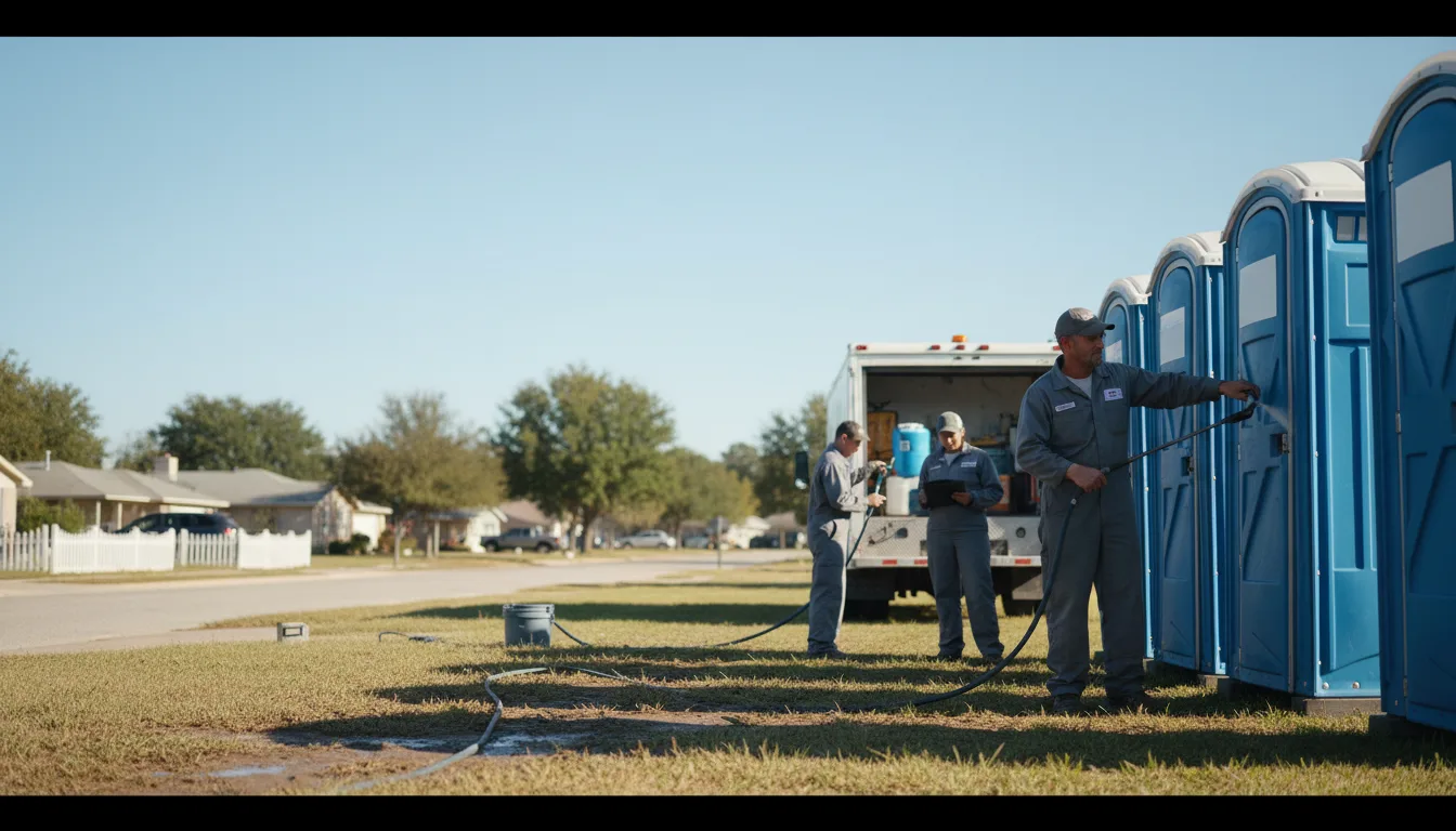 Long-Term Portable Toilet Rental in Cookeville, TN near me